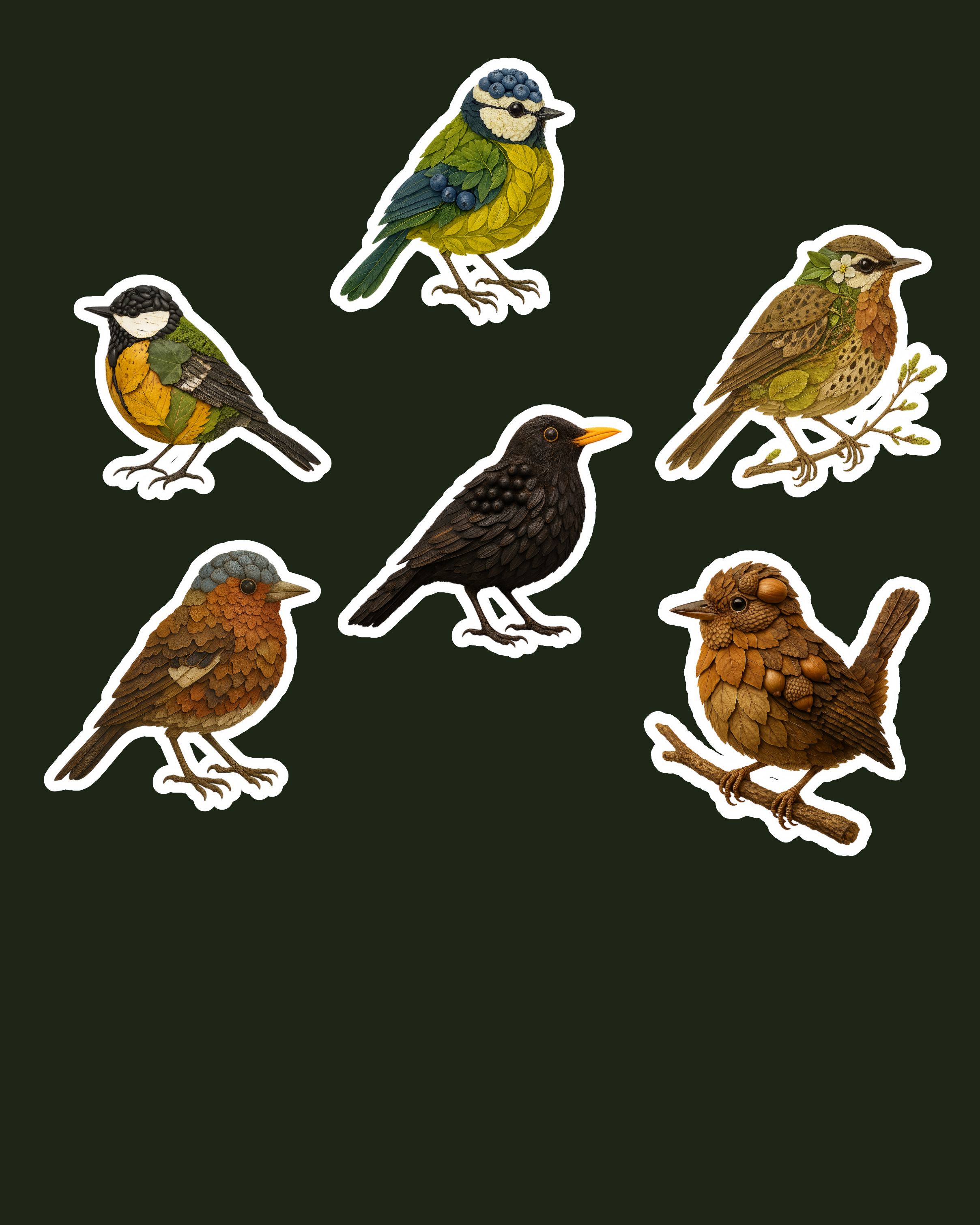 Illustrative Sticker als Beispielbild